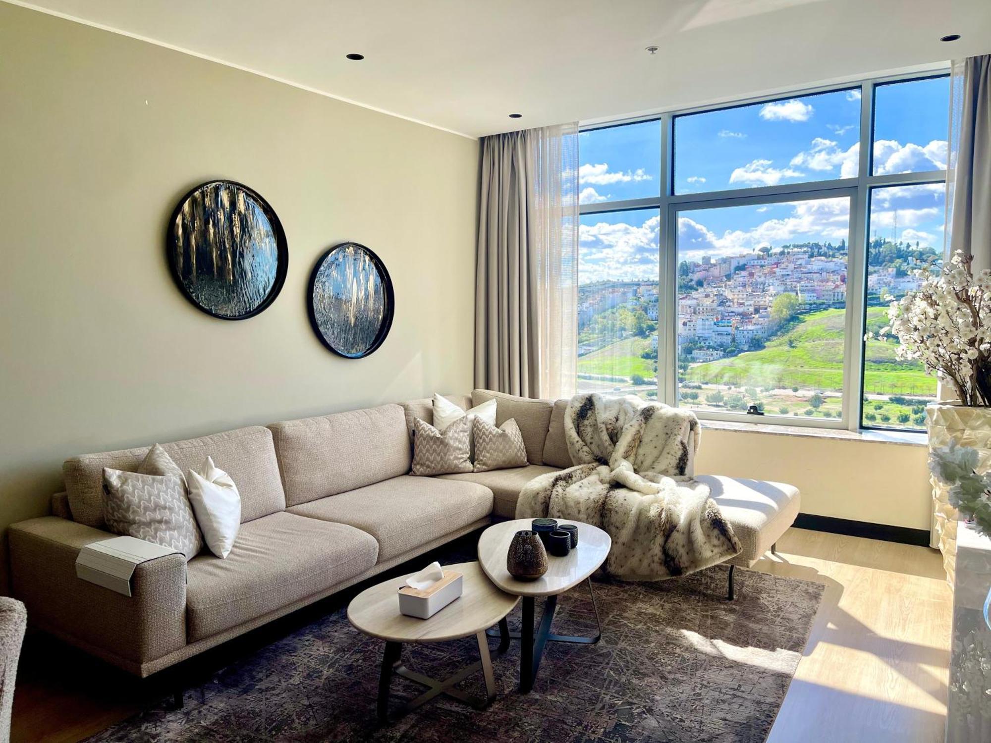 شقة Tanger Hilton Penthouse 15 المظهر الخارجي الصورة